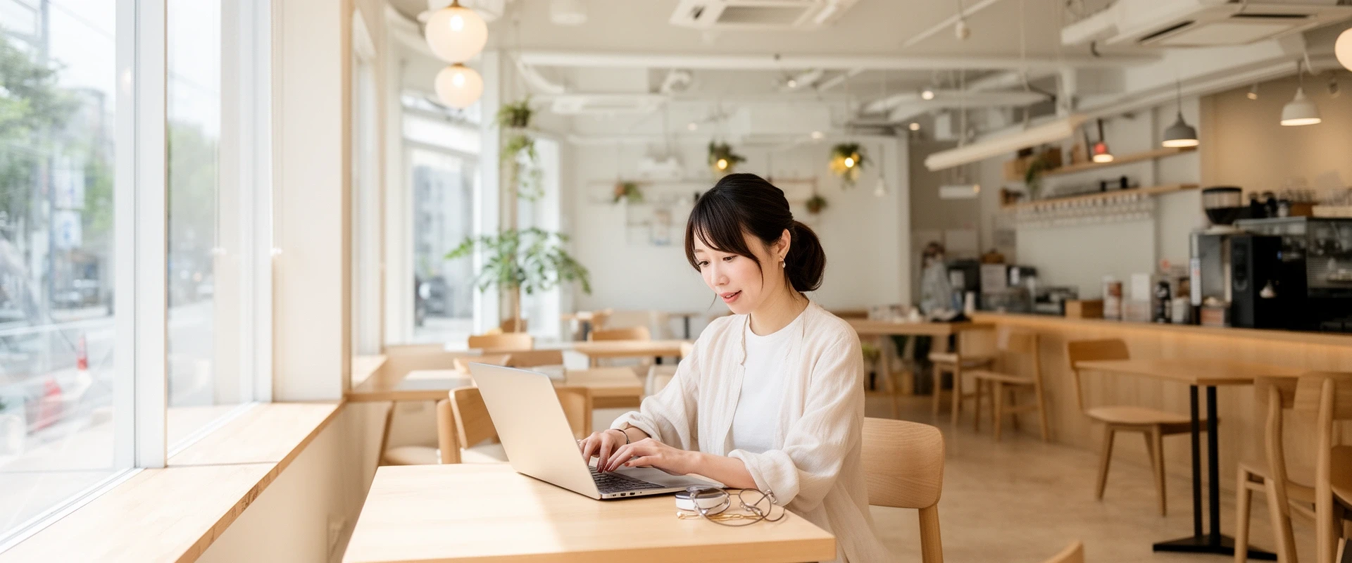 ブログで個人ブランドを構築する女性